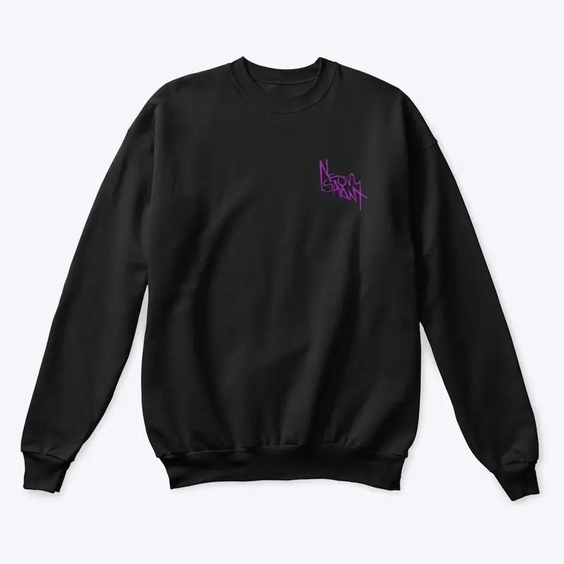 Neon Savant Text Logo Sweatshirt