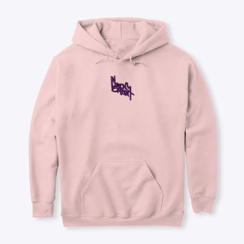 Neon Savant Text Logo Hoodie